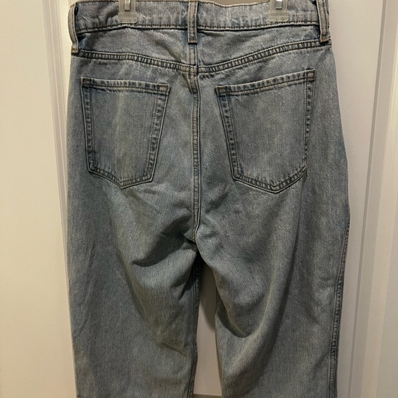 Banana Republic High Rise Light Wash Curvy Straight Leg Jeans Size 28 - Picture 7 of 11